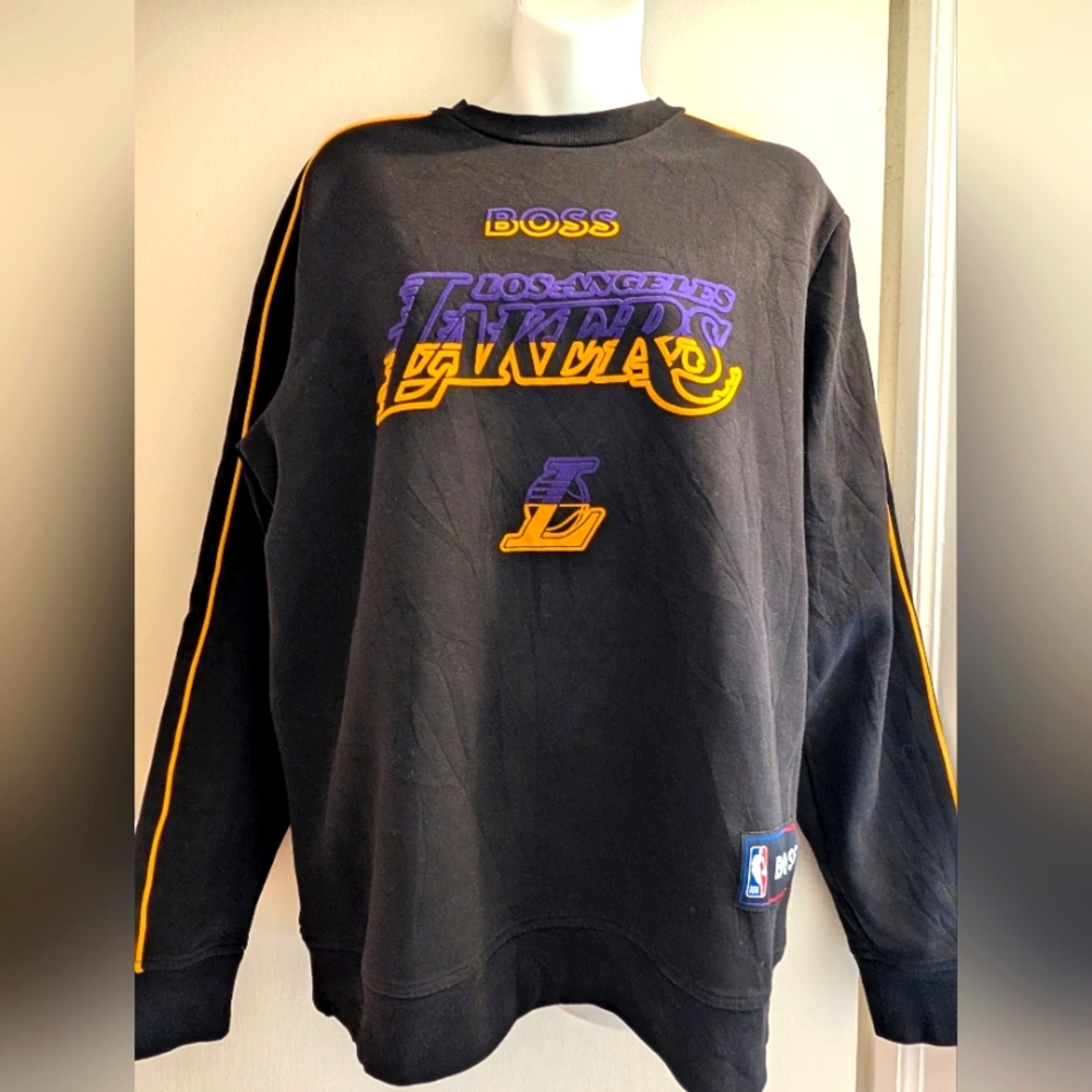Hugo Boss NBA Collaboration Lakers Sweatshirt Size S